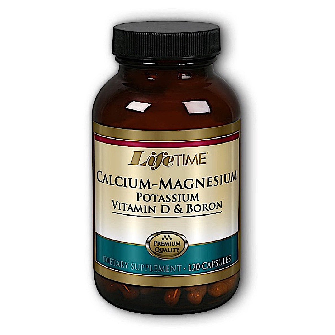 Lifetime, Cal Mag Potassium & Vitamin D, 120 Capsules UPC 053232400377 | HiLife Vitamins